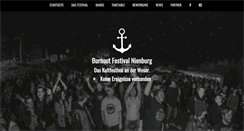 Desktop Screenshot of burnoutfestival.com